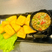 116. Fried Tofu (Tofu Thoke)